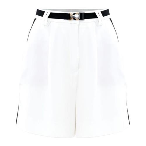 Shorts met contrasterende details Kocca , White , Dames