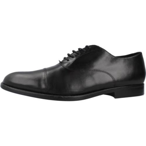 Business Shoes Geox , Black , Heren