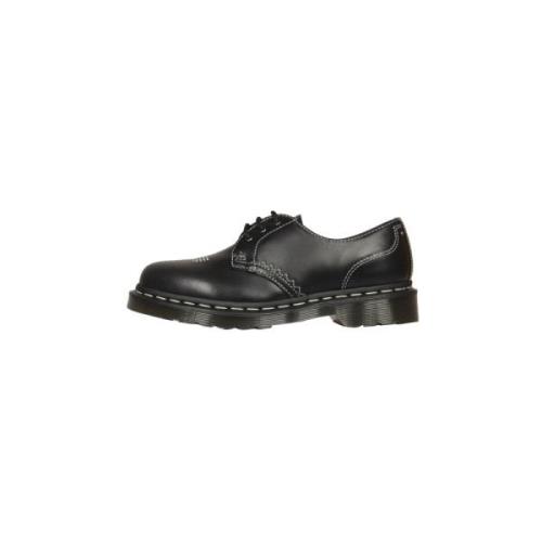 Platte Schoenen 1461 GA Dr. Martens , Black , Dames