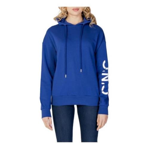 Blauwe Katoenen Hoodie Costume National , Blue , Dames