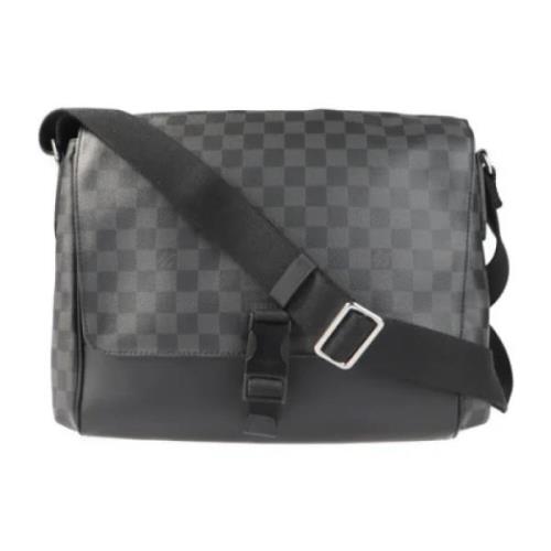 Pre-owned Canvas louis-vuitton-bags Louis Vuitton Vintage , Black , Da...