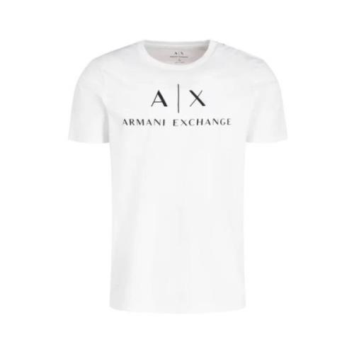 T-shirts en Polos Wit Armani Exchange , White , Heren