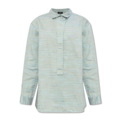 Icon collectie shirt Emporio Armani , Blue , Dames