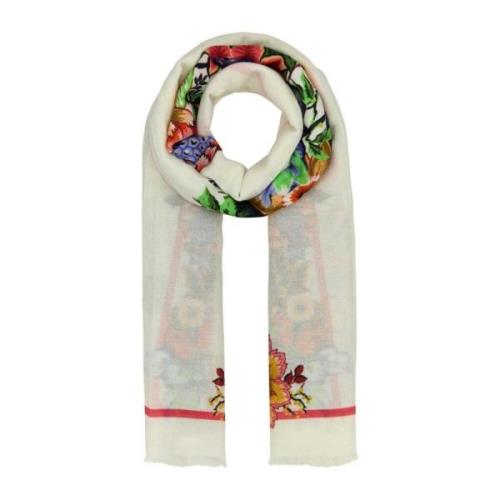 Gedrukte katoenmix sjaal Etro , Multicolor , Dames