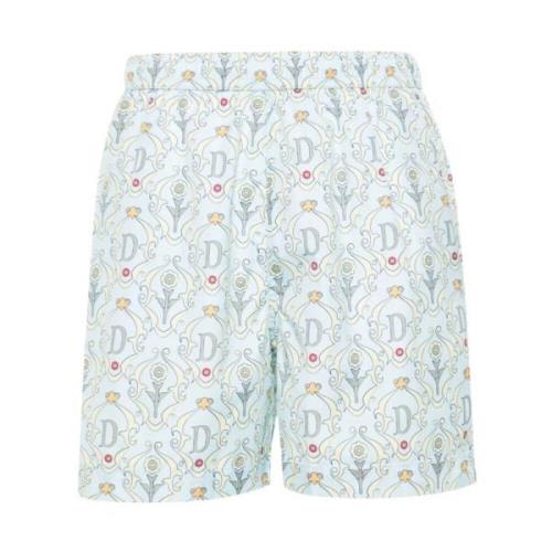 Strandshorts met versieringen Drole de Monsieur , Blue , Heren