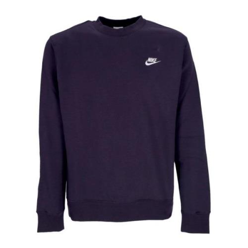 Cave Purple/White Crew Sweatshirt Nike , Purple , Heren