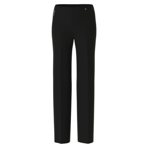 Wijde pasvorm broek Winder met Viscose en Elastaan Marc Cain , Black ,...