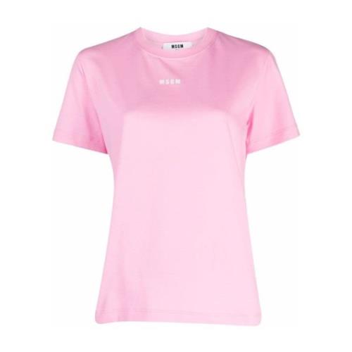 T-Shirts Msgm , Pink , Dames