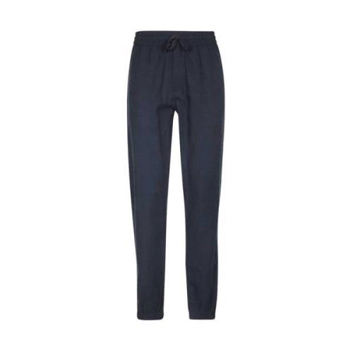 Broek met elastische taille en achterzakken Les Deux , Blue , Heren