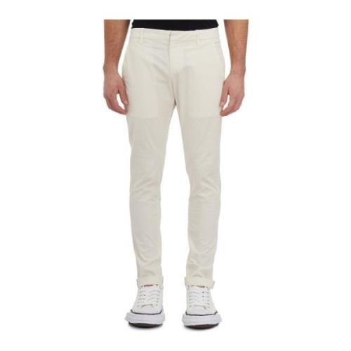 Gaubert Model Broek Dondup , White , Heren