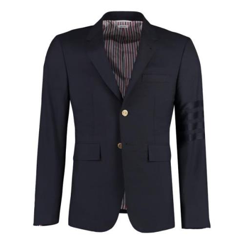 Klassieke wollen blazer Thom Browne , Blue , Heren