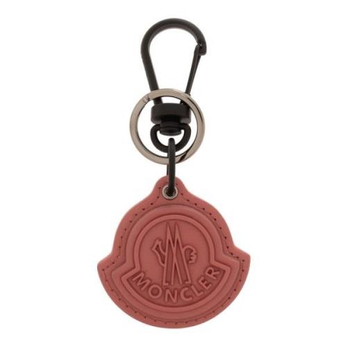 Logo sleutelhanger Moncler , Pink , Dames