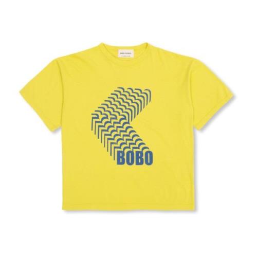 Bedrukt T-shirt Bobo Choses , Green , Unisex