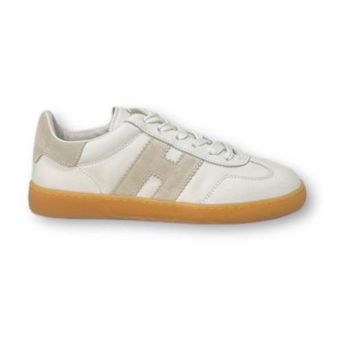 Stijlvolle Lace-Up Sneakers Hogan , White , Dames