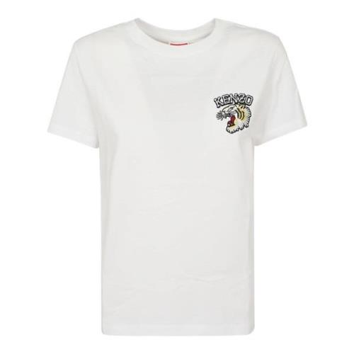 Klassieke Tiger T-Shirt Kenzo , White , Dames
