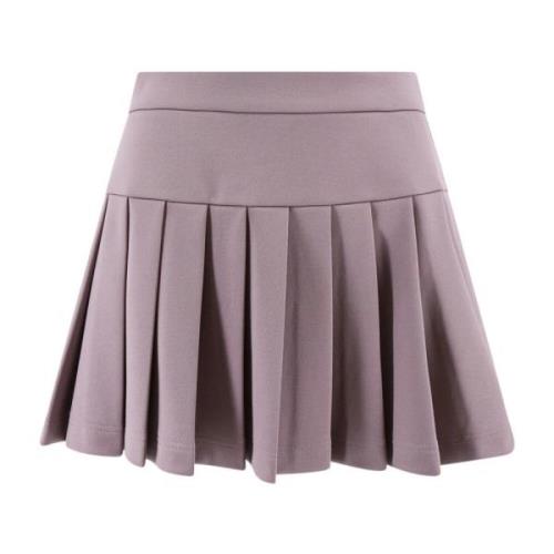 Paarse Rok met Iconische Zijbanden Palm Angels , Purple , Dames