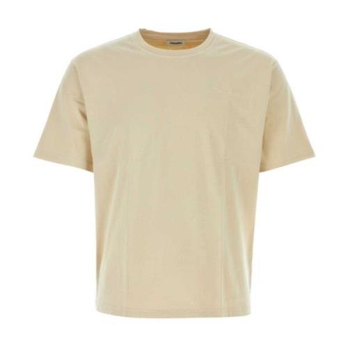 Beige Reece Katoenen T-Shirt Nanushka , Beige , Heren