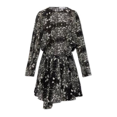 Jurk met lange mouwen IRO , Black , Dames