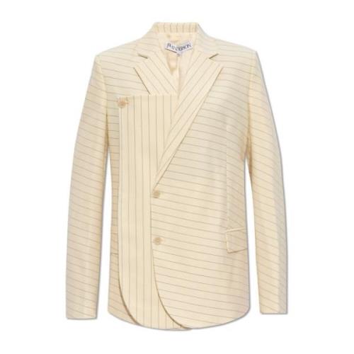 Single-breasted blazer JW Anderson , Beige , Dames