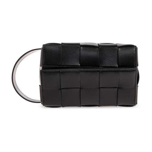 Leren handtas Bottega Veneta , Black , Heren