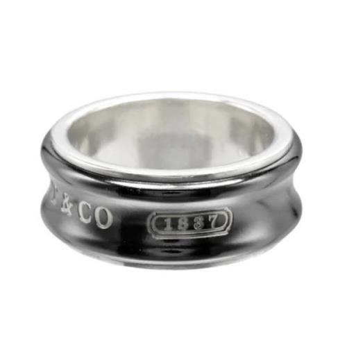 Pre-owned Fabric rings Tiffany & Co. Pre-owned , Gray , Dames