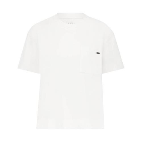 Zak T-shirt - Stijlvolle Tee Lee , White , Dames