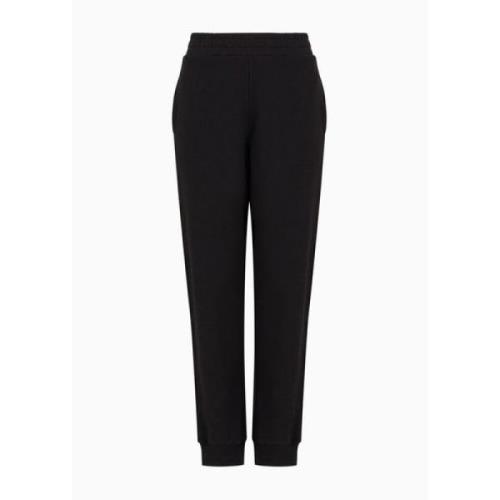 Zwarte Jogger Broek Emporio Armani , Black , Dames