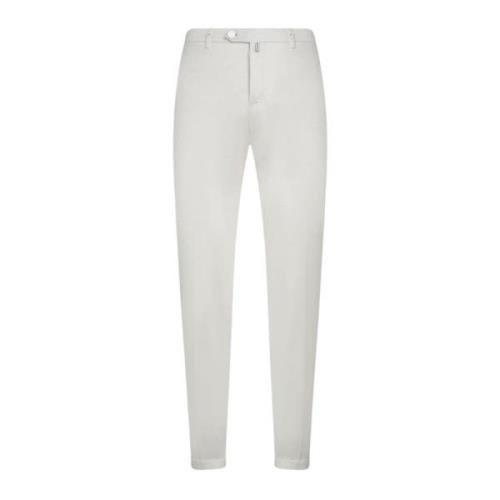 Crèmekleurige katoenen broek met veelzijdige stijl Kiton , White , Her...