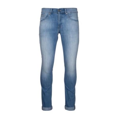 Klassieke Broek Dondup , Blue , Heren