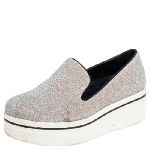 Pre-owned Fabric sneakers Stella McCartney Pre-owned , Gray , Dames