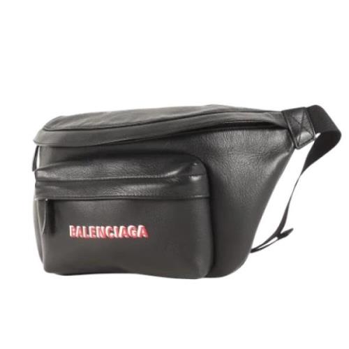 Pre-owned Leather balenciaga-bags Balenciaga Vintage , Black , Dames