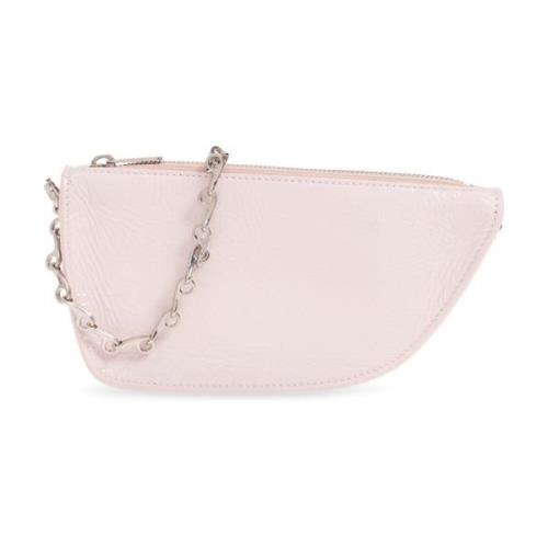 Sling Shield Micro tas Burberry , Pink , Dames