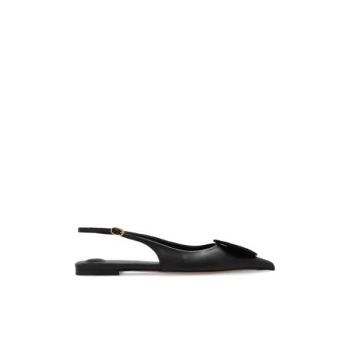 Duelo leren schoenen Jacquemus , Black , Dames