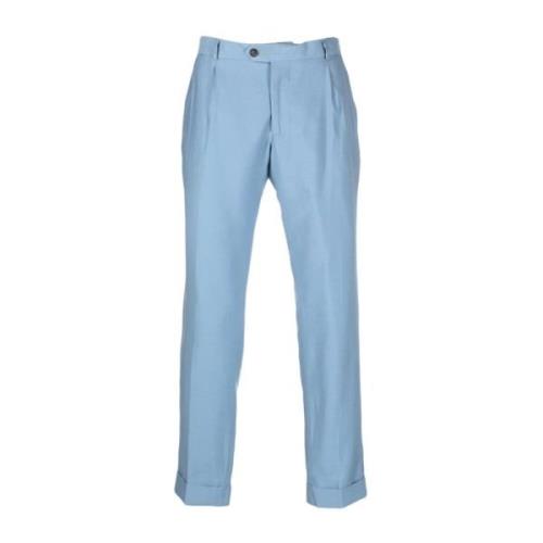 Straight Trousers Reveres 1949 , Blue , Heren