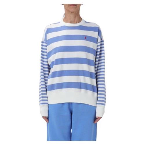 Gezellige Stijlvolle Sweatshirt Polo Ralph Lauren , Blue , Dames