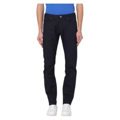 Klassieke 5 Pocket Jeans Giorgio Armani , Blue , Heren