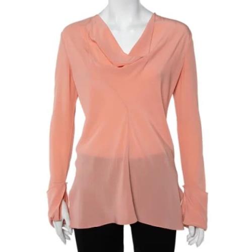 Pre-owned Silk tops Chloé Pre-owned , Pink , Dames