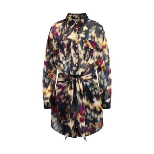 Nieuwe Jurk Isabel Marant Étoile , Multicolor , Dames