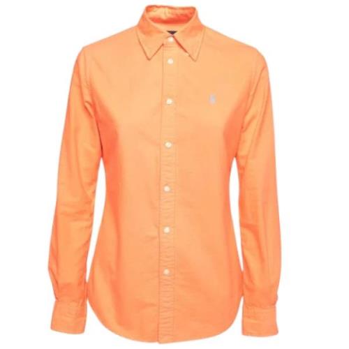 Pre-owned Cotton tops Ralph Lauren Pre-owned , Orange , Dames