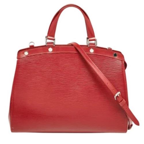 Pre-owned Leather louis-vuitton-bags Louis Vuitton Vintage , Red , Dam...