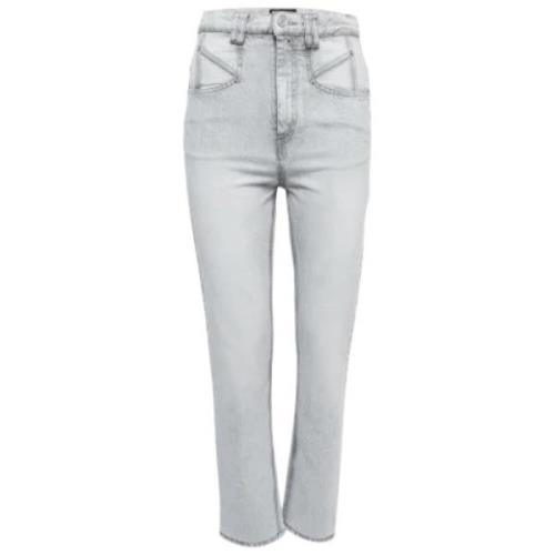 Pre-owned Denim jeans Isabel Marant Pre-owned , Gray , Dames