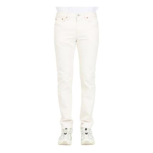 Witte 502Tm Taper Jeans voor heren Levi's , White , Heren