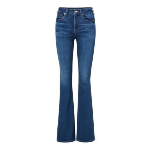 Hoge Taille Skinny Flare Jeans Veronica Beard , Blue , Dames