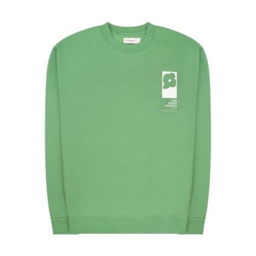 Stijlvolle Sweatshirt voor Heren The GoodPeople , Green , Heren