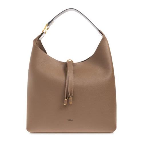 ‘Marcie’ hobo tas Chloé , Beige , Dames