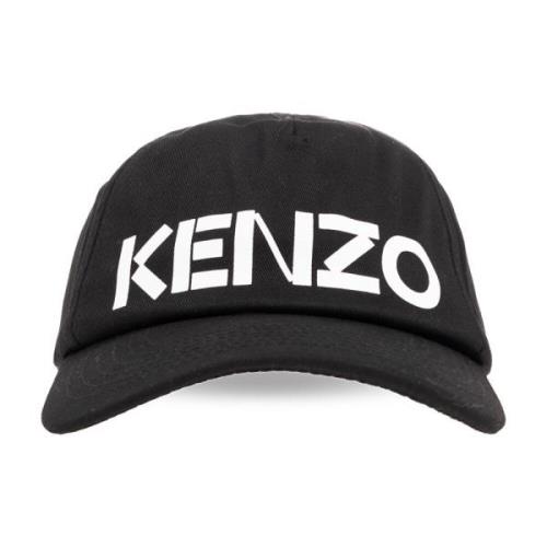 Baseballpet met logo Kenzo , Black , Heren