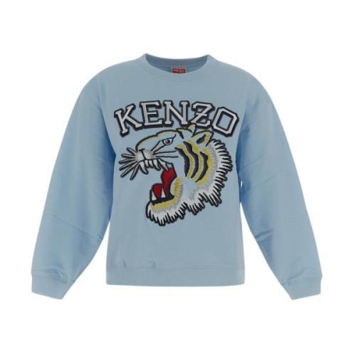 Katoenen Sweatshirt Kenzo , Blue , Dames