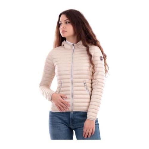 Sportieve Dames Donsjas met Capuchon Colmar , Beige , Dames