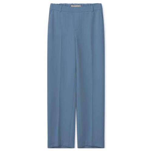 Leia Broek - Stijlvolle Damesbroek MOS Mosh , Blue , Dames