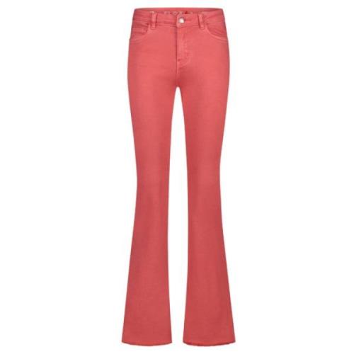Flared Jeans Florez , Red , Dames
